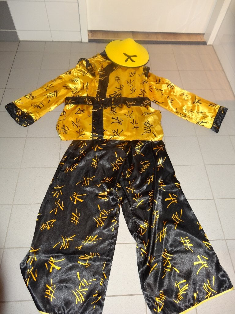 Carnavalskledingen Heren en Damens thema chinees kostuums, Carnaval, Maat 56/58 (XL), Ophalen of Verzenden, Zo goed als nieuw