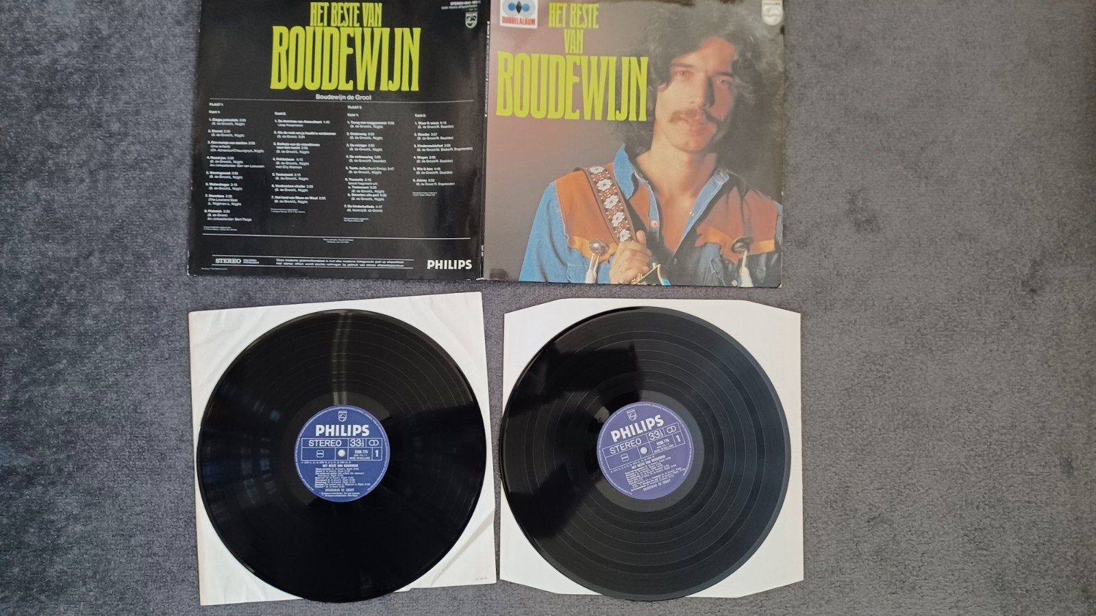 Boudewijn de Groot. Dubbel album met het beste van Boudewijn, Ophalen of Verzenden, Gebruikt, 12 inch