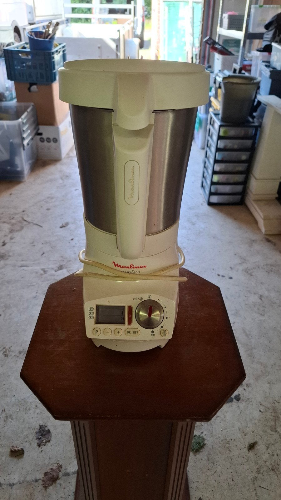 Moulinex Soup & Co soepmaker/blender, 1 tot 2 liter, Ophalen, Gebruikt, 3 snelheden of meer