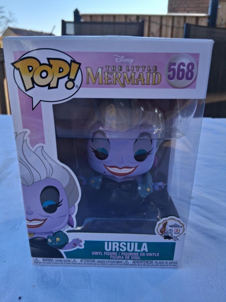 Funko pop #568 ursula, Ophalen of Verzenden, Nieuw