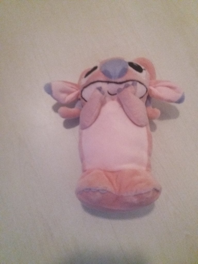 Angel Pluchen etui ca 11 x 22 cm (Disney; Lilo & Stitch), Ophalen of Verzenden, Gebruikt