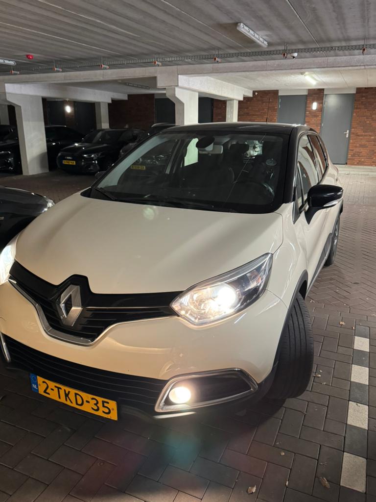 Renault Captur 0.9 TCE 90 2014 Wit, Voorwielaandrijving, 898 cc, Origineel Nederlands, 1200 kg