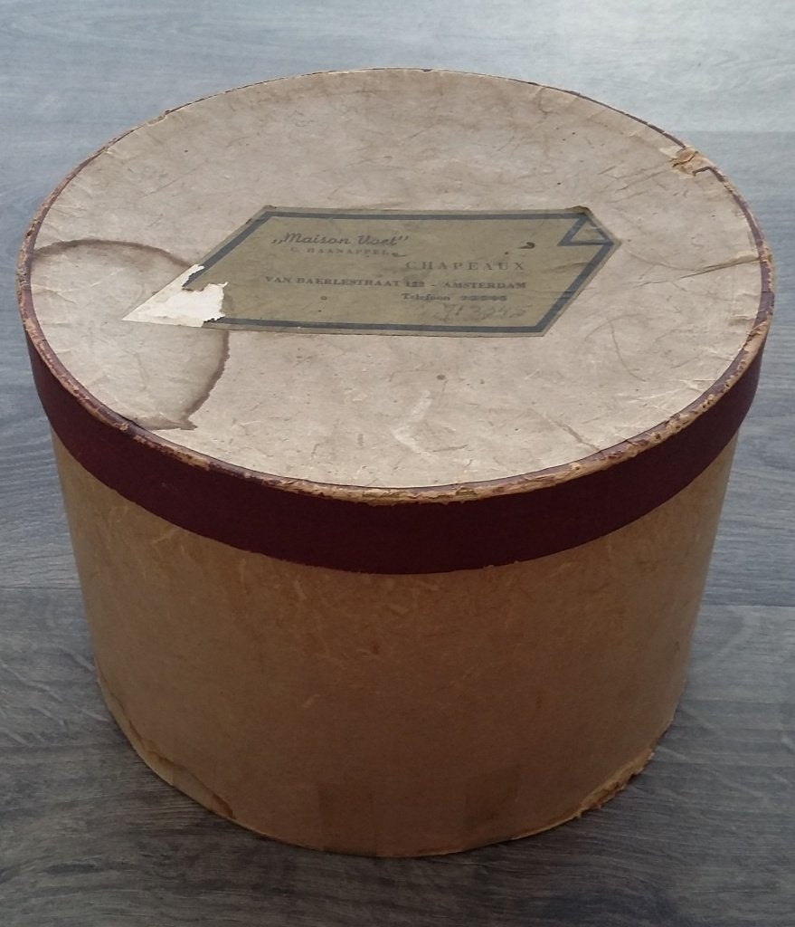 Omstreeks1925 Hoedendoos Hoed Box Hoeden Doos KOOPJE 12 EURO, Antiek en Kunst, Antiek | Kleding en Accessoires, Ophalen of Verzenden