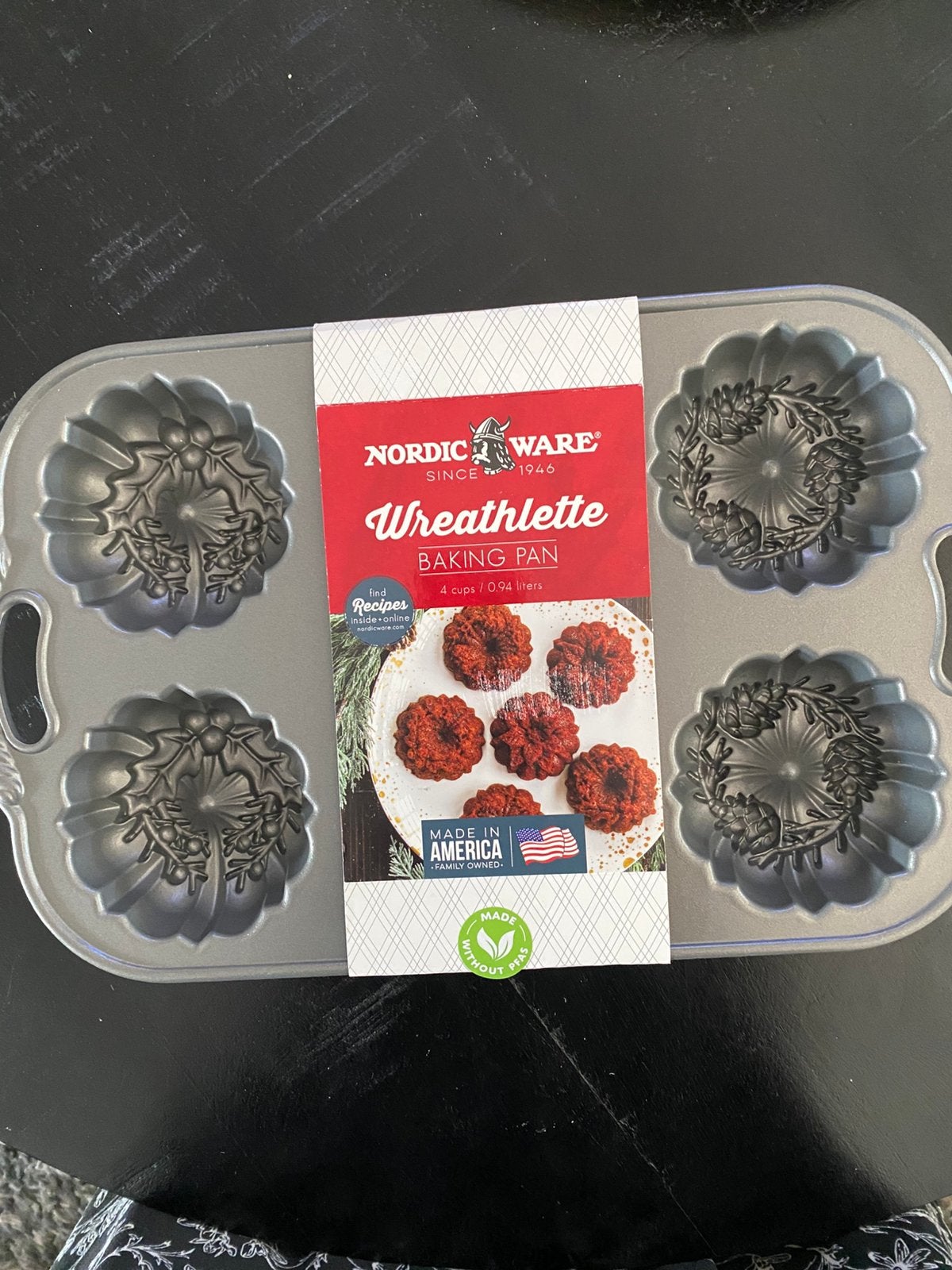 nordic ware wreathlette bakvorm, Ophalen of Verzenden, Nieuw, Taarten, Bakvorm