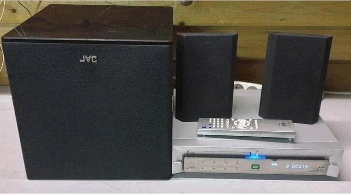 Jvc stereo set xv-tha5r + afstandsbediening, Ophalen of Verzenden, JVC, Dvd-speler
