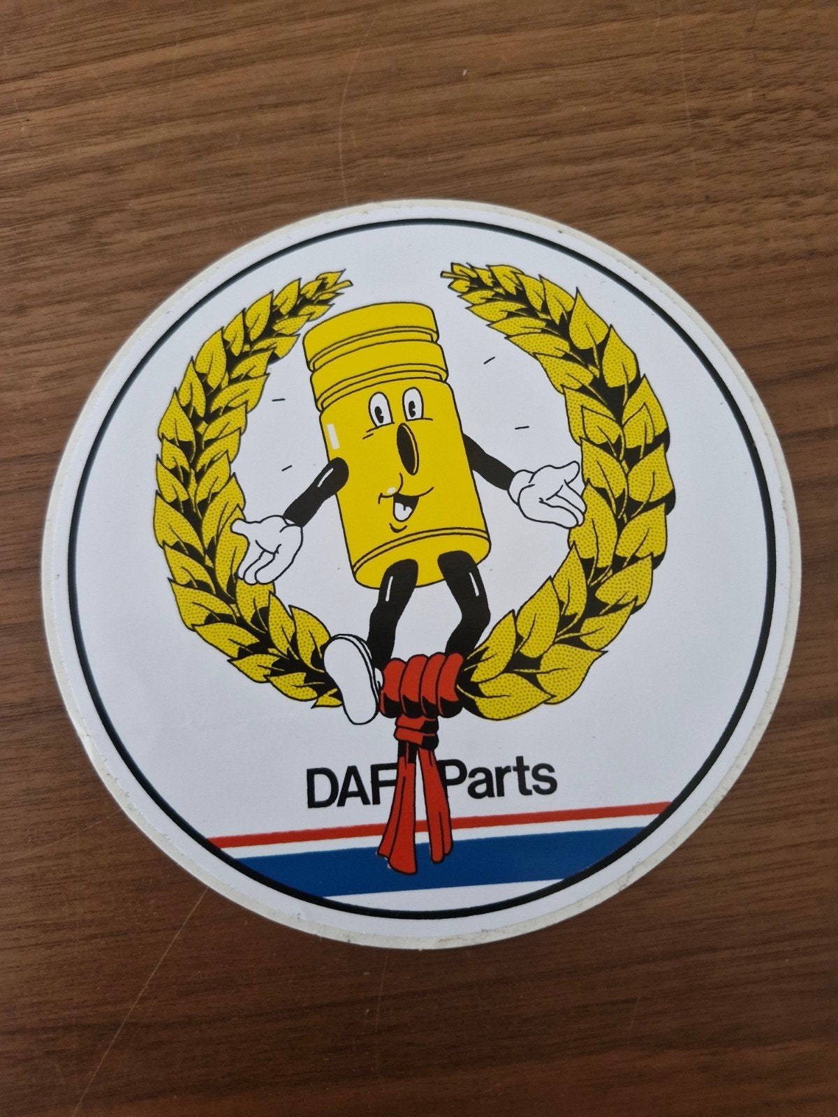 811 DAF Parts sticker - 15 cm doorsnede, Ophalen of Verzenden, Zo goed als nieuw