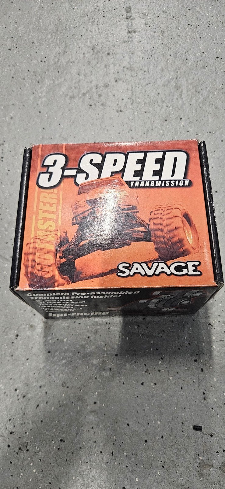 nieuwe 3 speed transmision van hpi savage, Ophalen of Verzenden, Nieuw, Overige schalen, Onderdeel