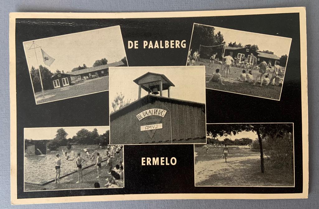 AMVJ Kamp De Paalberg Ermelo, Verzenden, 1940 tot 1960, Gelopen, Gelderland