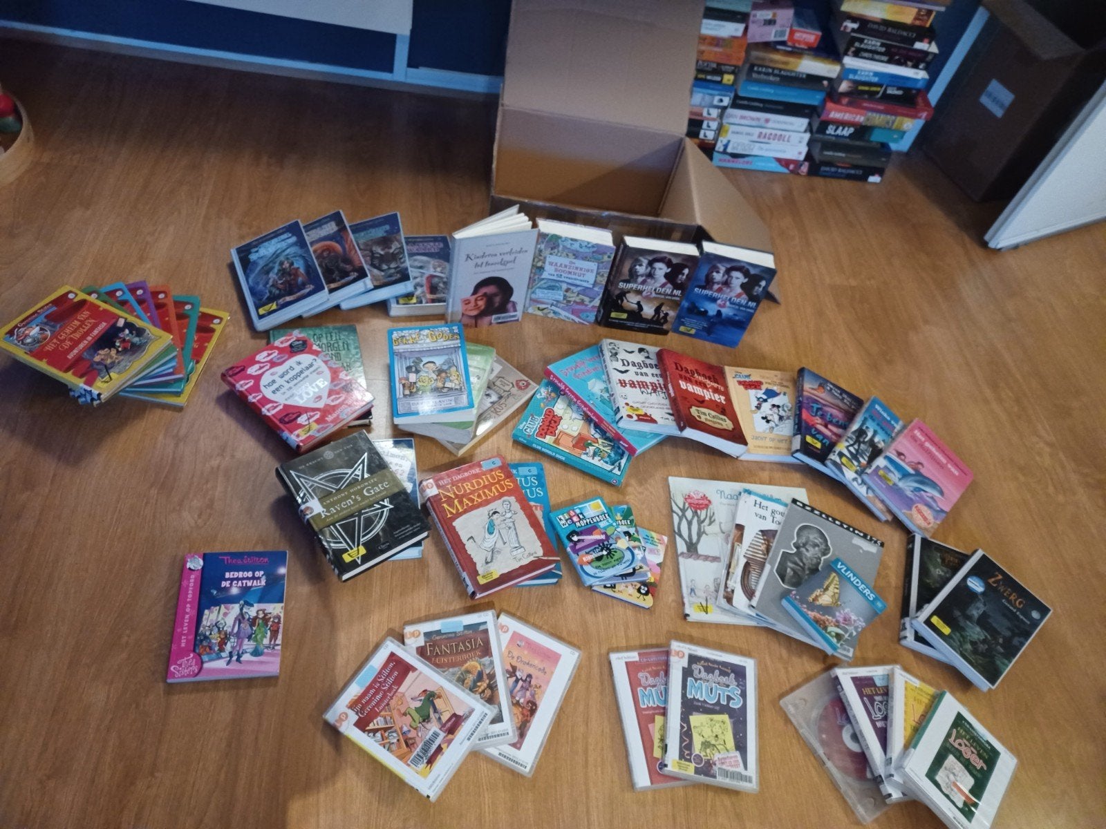 doos met kinderboeken, Ophalen, Fictie algemeen, Andy Griffiths; Terry Denton, Zo goed als nieuw