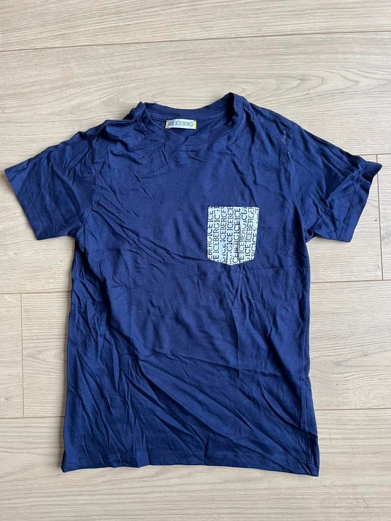 Iceberg shit maat L jr. maat 146, Ophalen of Verzenden, Zo goed als nieuw, Overige maten, Blauw