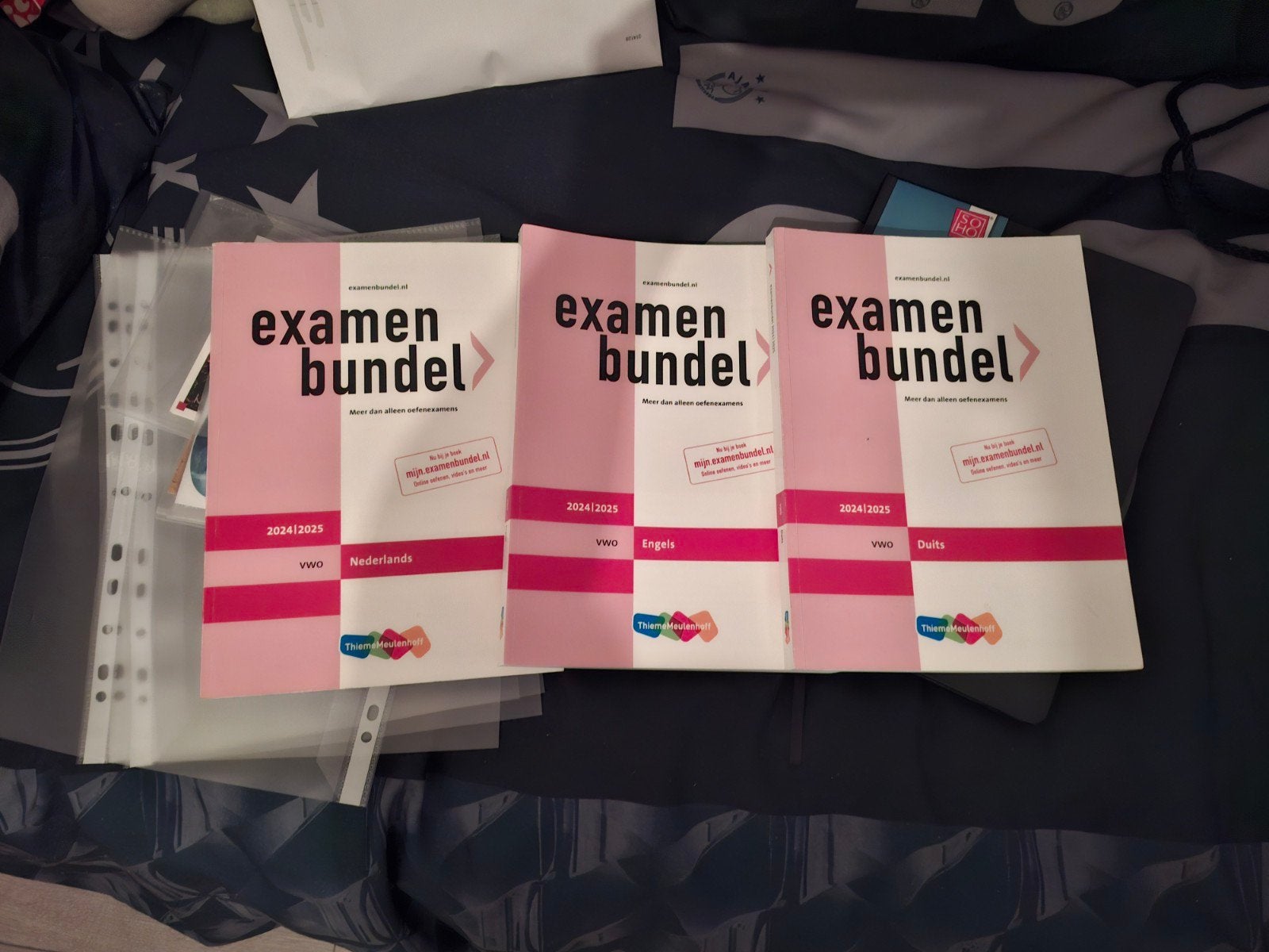 Examenbundels VWO 2024/2025 - Nederlands, Engels, Duits, Boeken, Schoolboeken, Ophalen of Verzenden, Zo goed als nieuw, VWO, Nederlands
