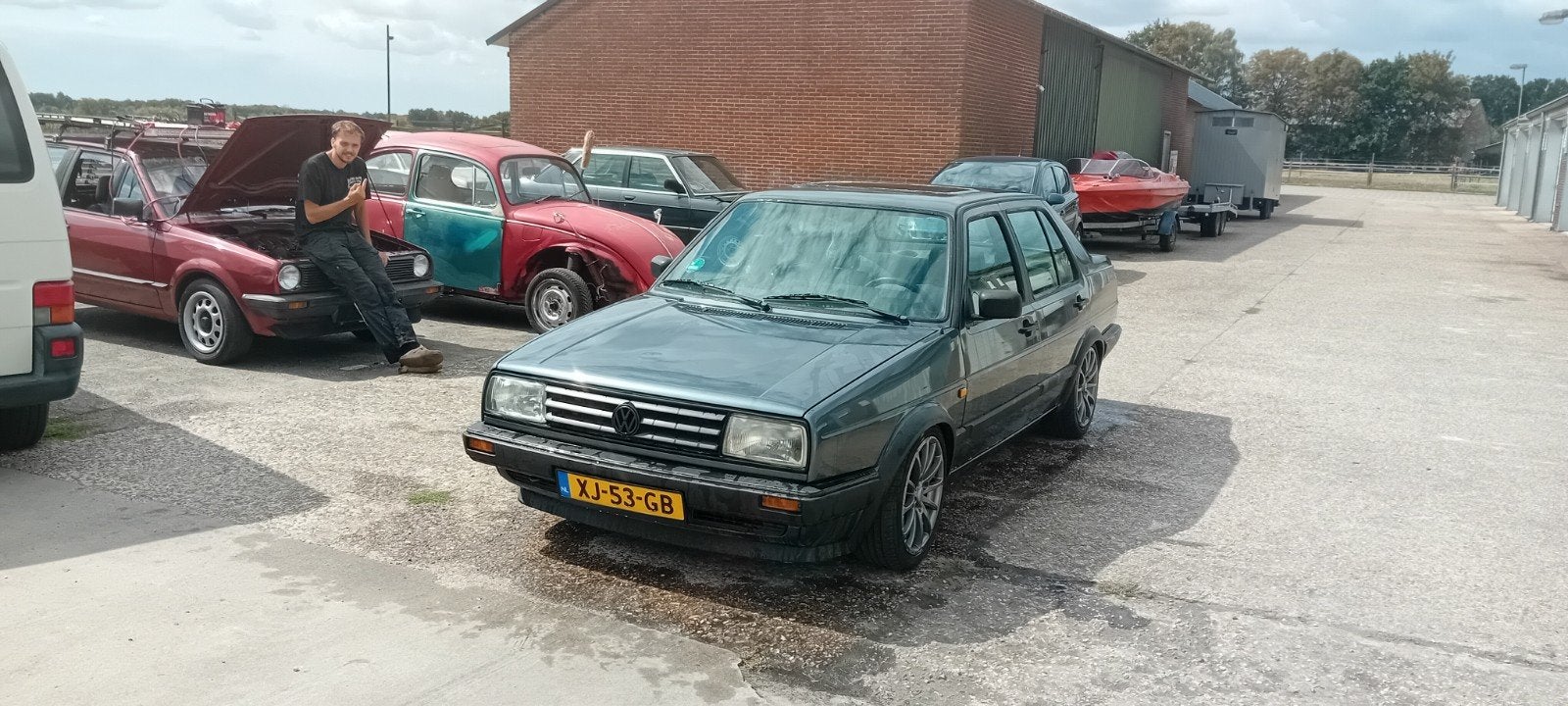 1989 Volkswagen Jetta 1.8 GL automaat, Auto's, 4 cilinders, 957 kg, 1200 kg, Particulier