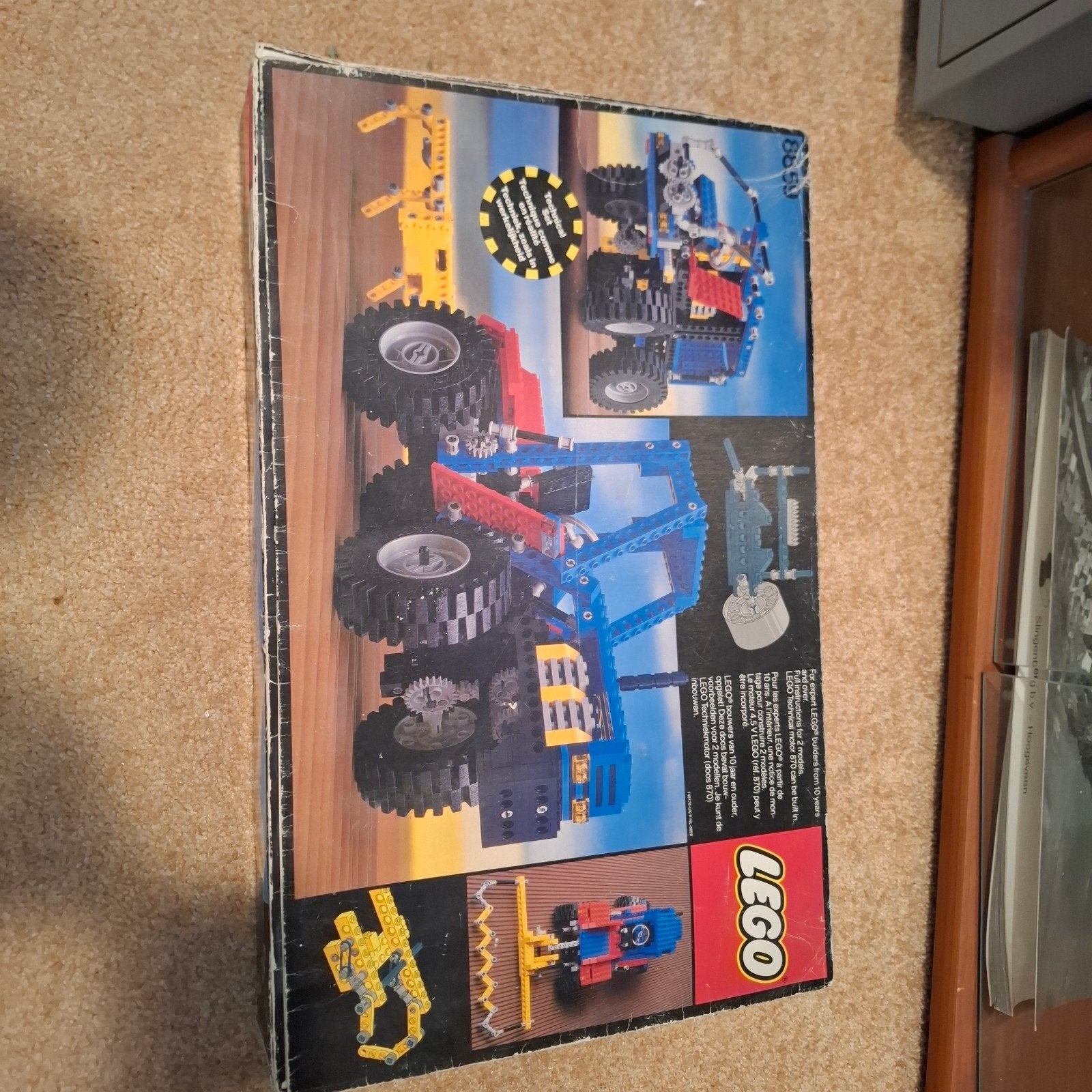 Vintage LEGO Technic Set 8859 Tractor, Gebruikt, Lego, Ophalen of Verzenden, Technic