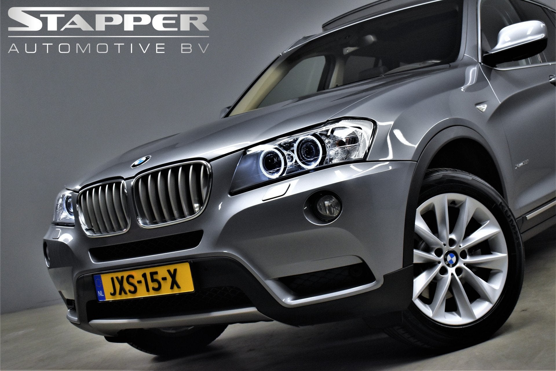 BMW X3 xDrive35i 306pk Automaat High Executive 1e.Eig Dealer, Auto's, BMW, Automaat, Gebruikt, Zwart, 2000 kg