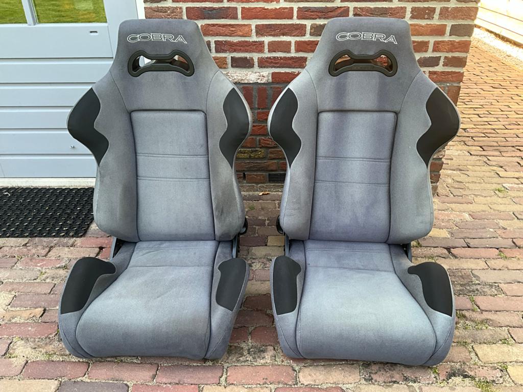 Cobra kuipstoelen - Set van 2 sportstoelen, Auto-onderdelen, Interieur en Bekleding, Universele onderdelen, Gebruikt, Ophalen