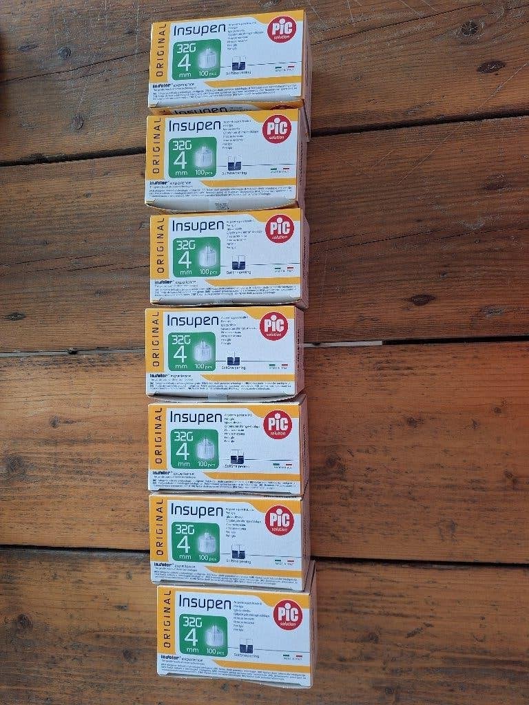 7 doosjes Insupen 4mm, Diversen, Ophalen of Verzenden, Nieuw