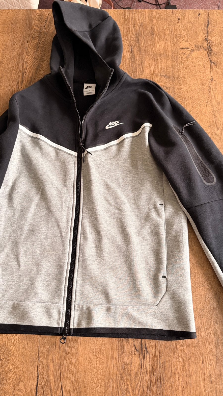 Nike teech Fleece vest, Maat 48/50 (M), Zwart, Nieuw, Ophalen of Verzenden