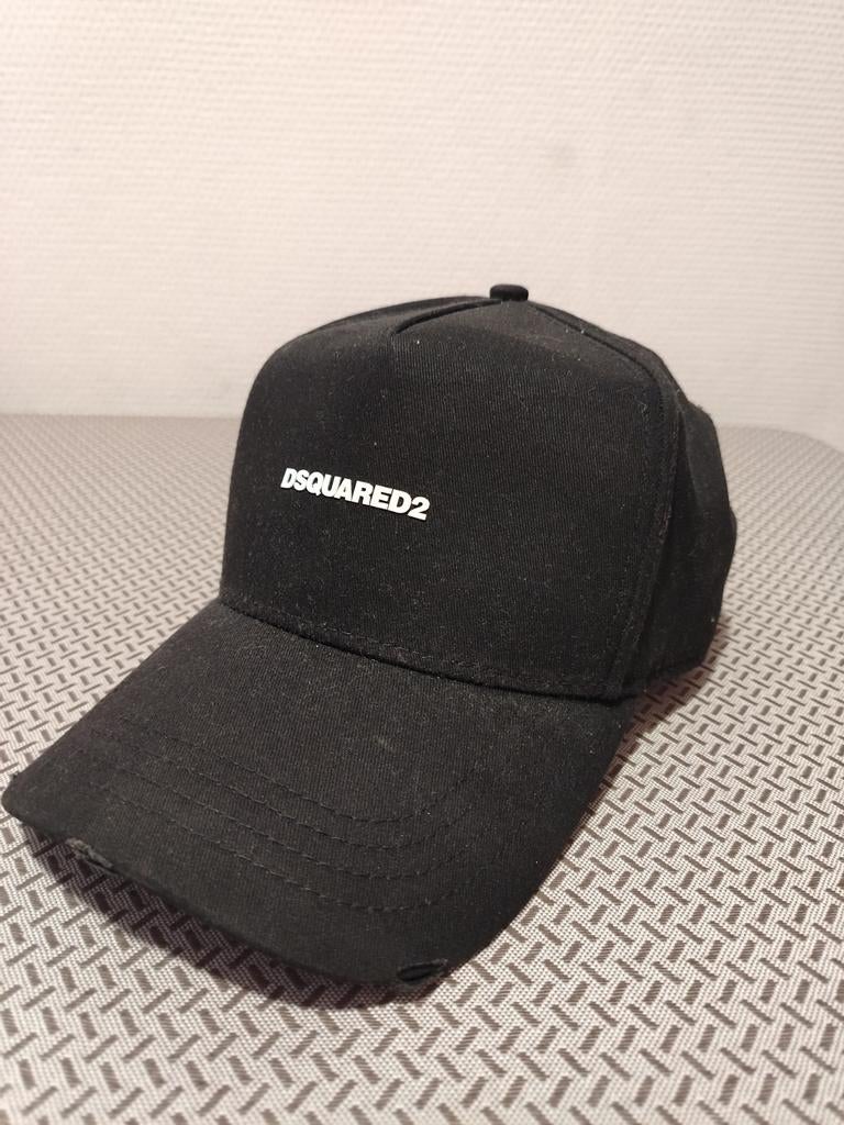 Dsquared2 Zwarte Pet - Stijlvol en Comfortabel, Kleding | Heren, Hoeden en Petten, Dsquared2, One size fits all, Ophalen of Verzenden