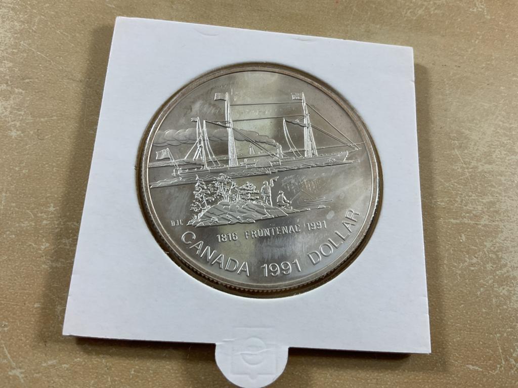 Canada 1 dollar 1991, Ophalen of Verzenden, Noord-Amerika