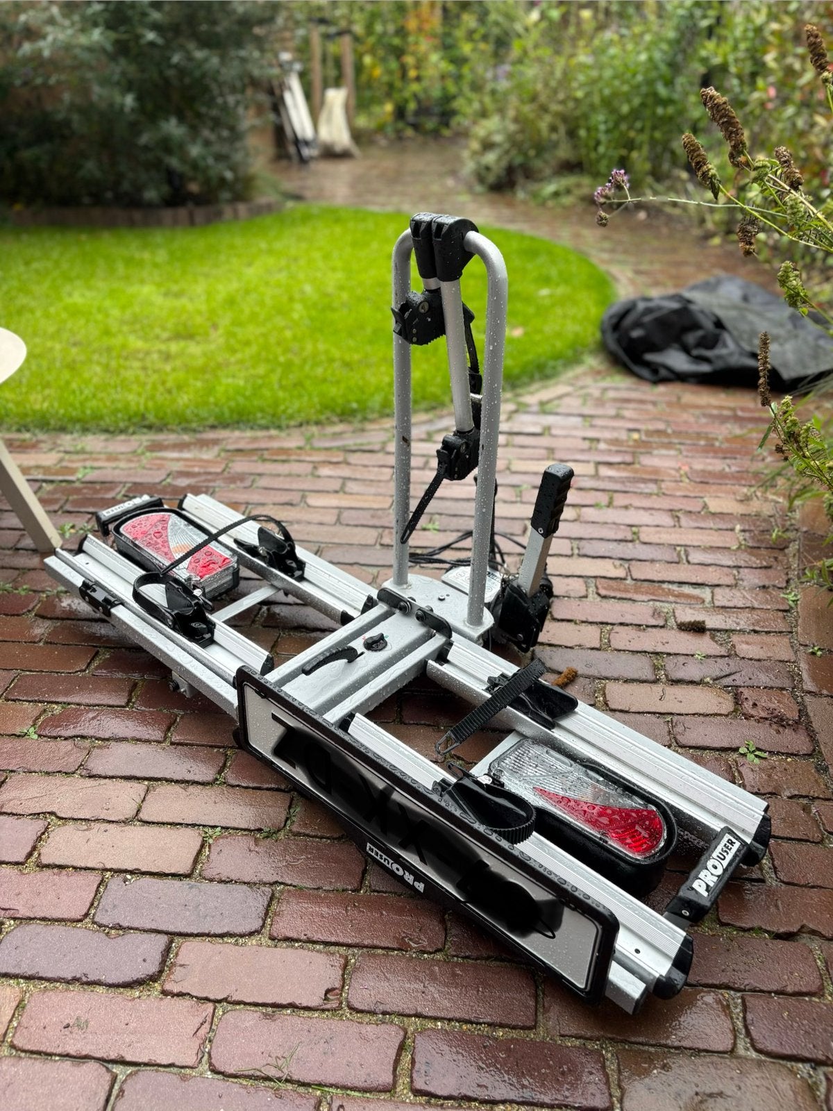 Pro-User Diamant fietsendrager 2 e-bikes 60kg met gespen, Ophalen, Zo goed als nieuw, Brede banden, 2 fietsen
