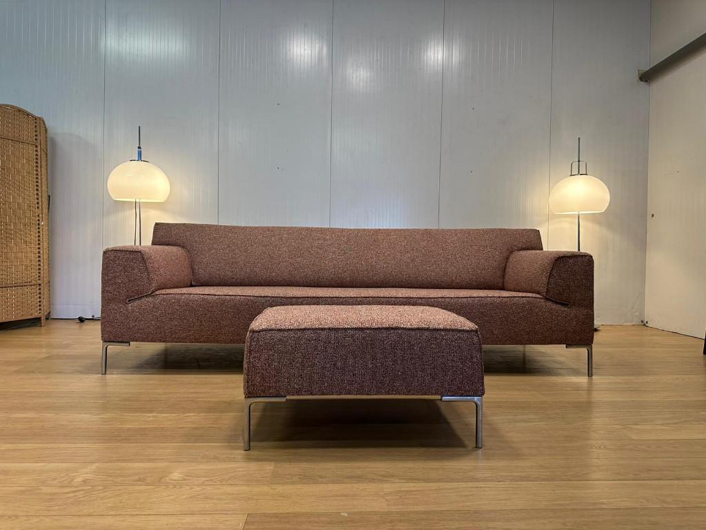 NIEUW Design on Stock Bloq 4-Zits + GARANTIE NP €7500, 250 tot 300 cm, 75 tot 100 cm, Ophalen of Verzenden, Rechte bank