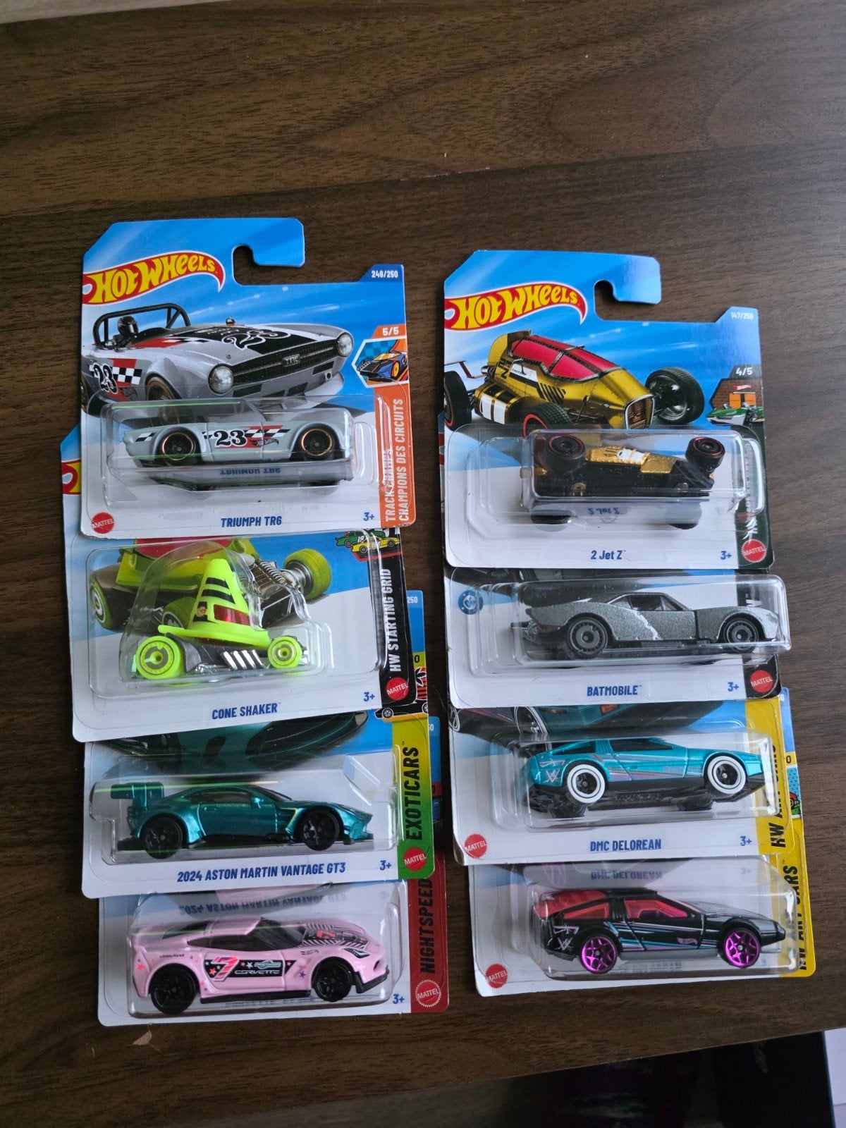 Hot Wheels Collectie: 7 Nieuwe Auto's in Verpakking (3x TH), Ophalen of Verzenden, Nieuw