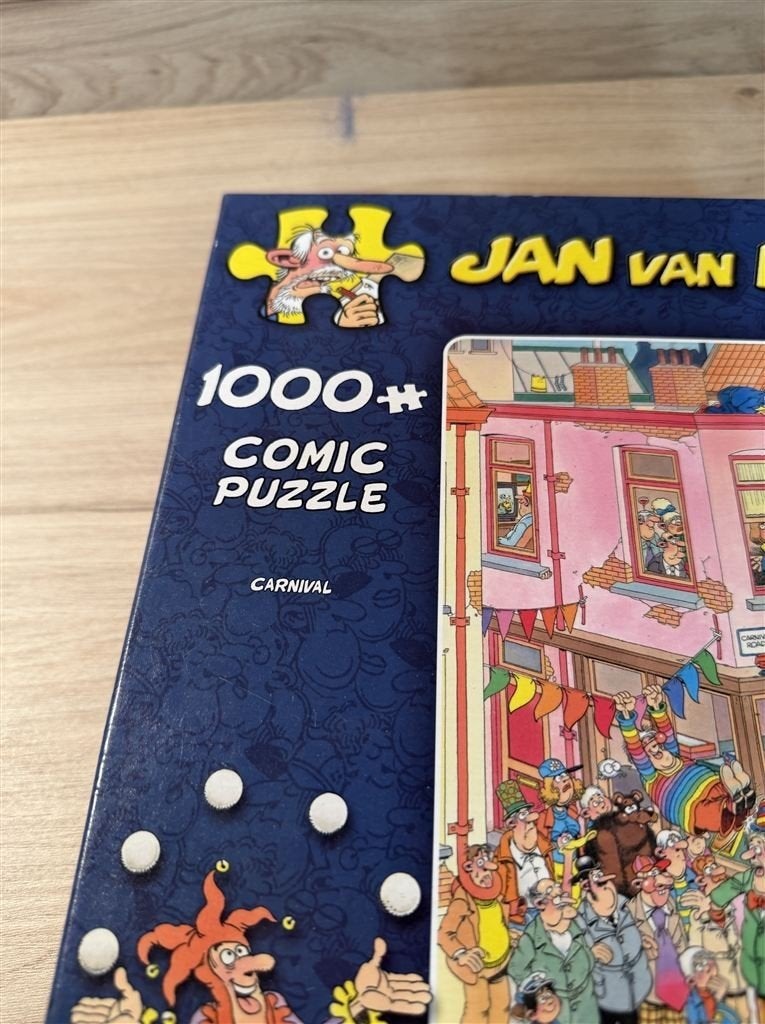 Jan van Haasteren - carnaval - 1000 stuks - s6307, Verzenden, 500 t/m 1500 stukjes, Zo goed als nieuw