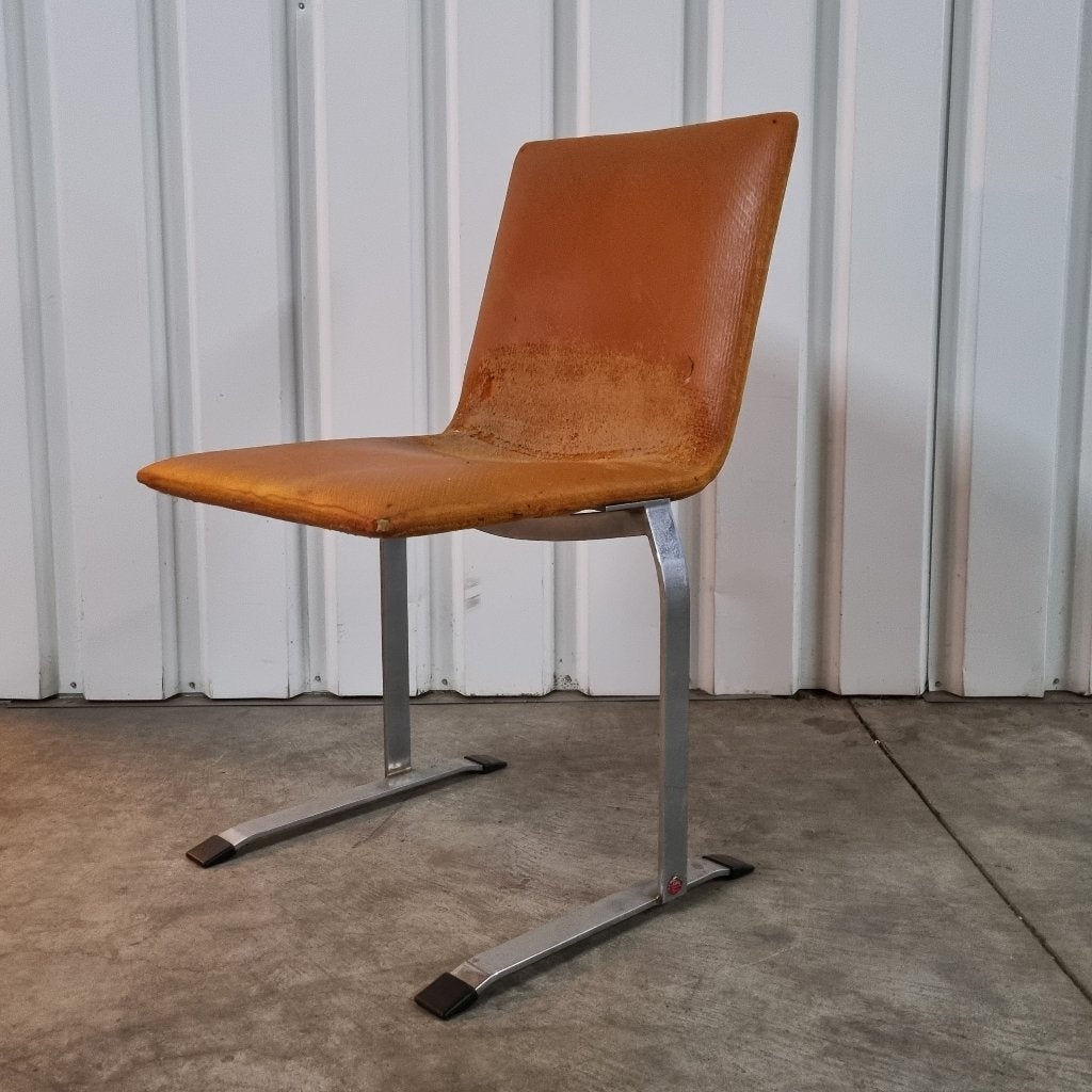 Set van 4 Saporiti stoelen design Giovanni Offredi (Italy), Ophalen, Gebruikt, Overige kleuren, Stof