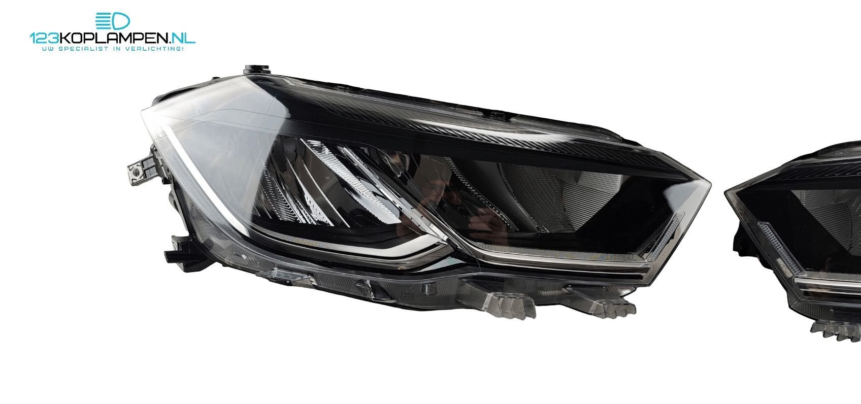 VW Volkswagen Polo 2G Facelift Full LED koplamp links rechts, Auto-onderdelen, Gebruikt, -, Volkswagen, -