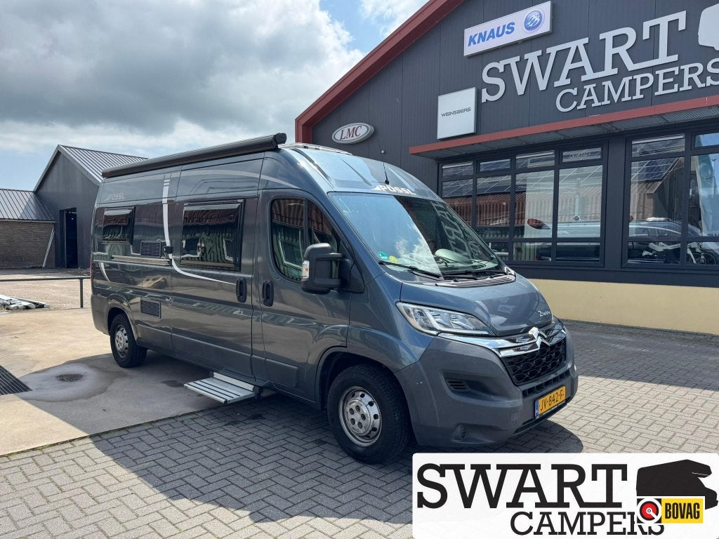 Pössl 2 Win 600, 599 buscamper Citroën GRATIS STALL, Koelkast, Ringverwarming, Tot en met 2, Bedrijf