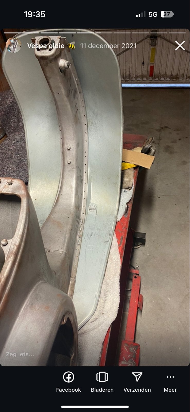 Gezocht Vespa Oldtimer Restauratieproject, Fietsen en Brommers, Ophalen of Verzenden, Gebruikt, Maximaal 45 km/u, Overige modellen