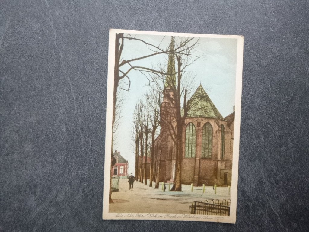 Broek in Waterland, NH kerk  kunst, Verzenden, 1980 tot heden, Ongelopen, Noord-Holland