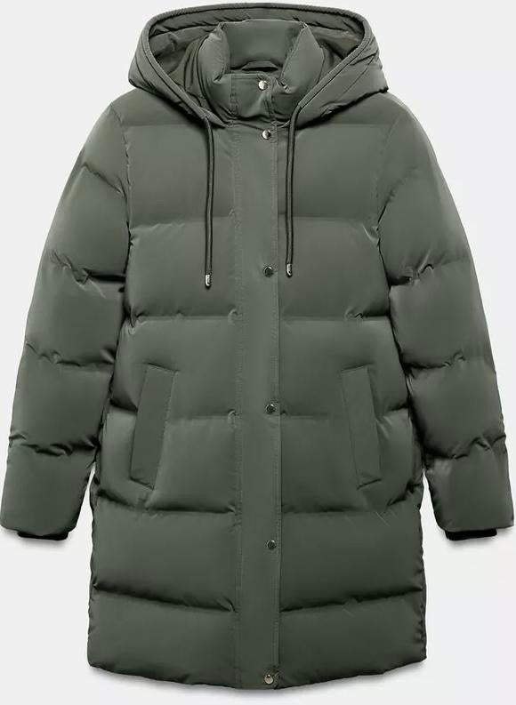 Zara Jas ANORAK NIEUW, Kleding | Dames, Jassen | Winter, Ophalen of Verzenden, Nieuw, Maat 34 (XS) of kleiner, Groen
