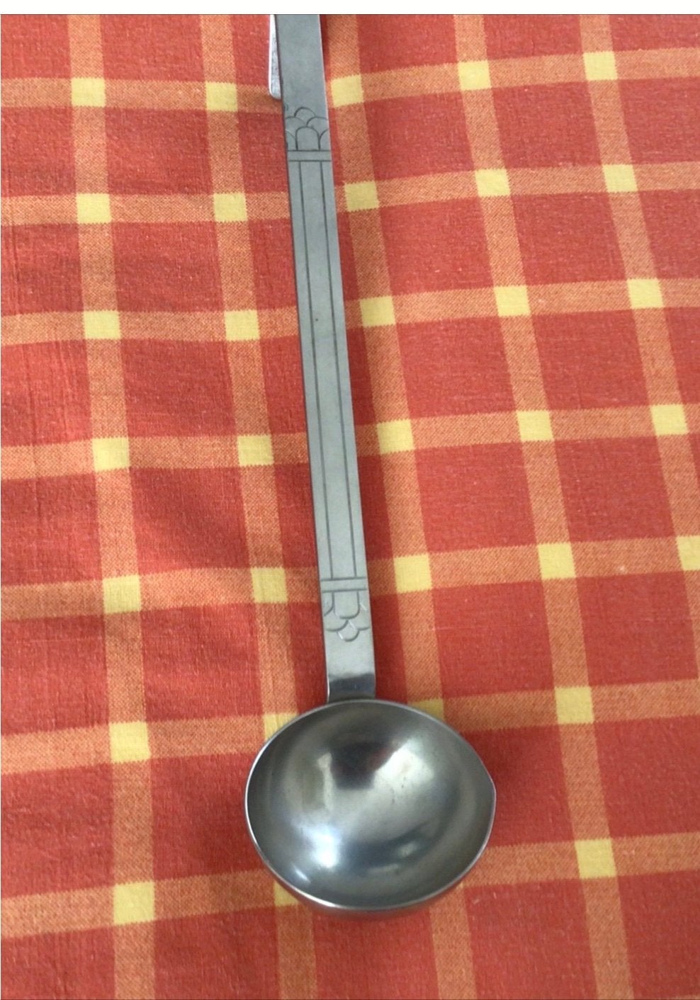 Vintage Gero Zilmeta juslepel/sauslepel - Art Deco design, Ophalen of Verzenden