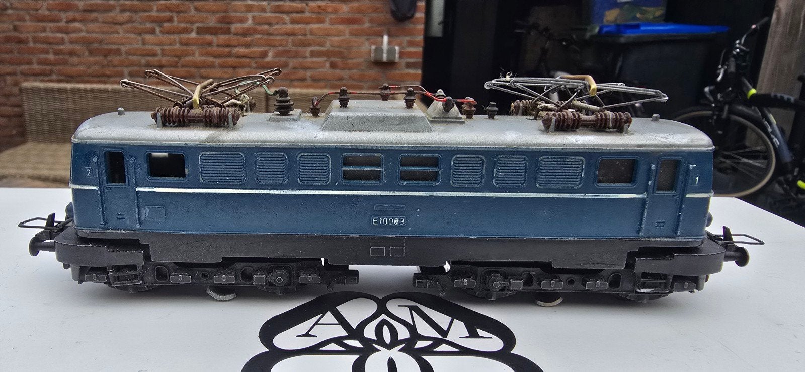 trix express H0 E1003 elok, Gebruikt, Gelijkstroom, Trix, Wagon