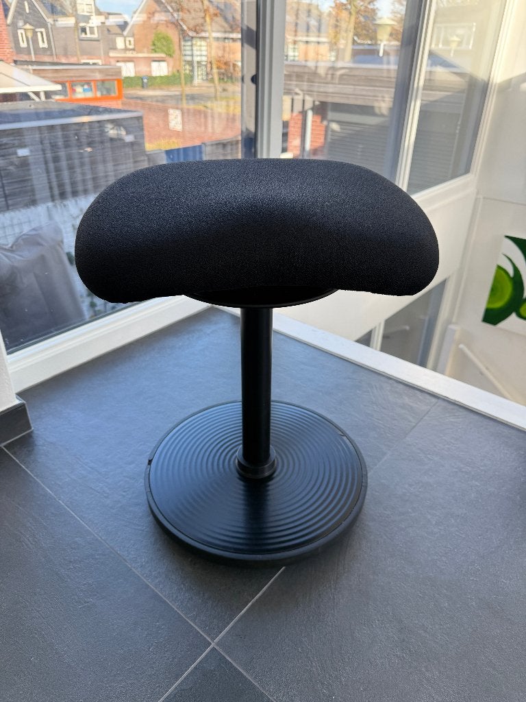 Löffler Amazone StiT | ergonomische bureaustoel | kruk, Ophalen, Gebruikt, Zwart, Bureaukruk
