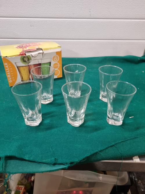 Amuse glaasjes zes stuks truva, Ophalen of Verzenden, 'T Olde Gre-j, Info@toldegrej.nl, Endepoelstraat 20f Didam