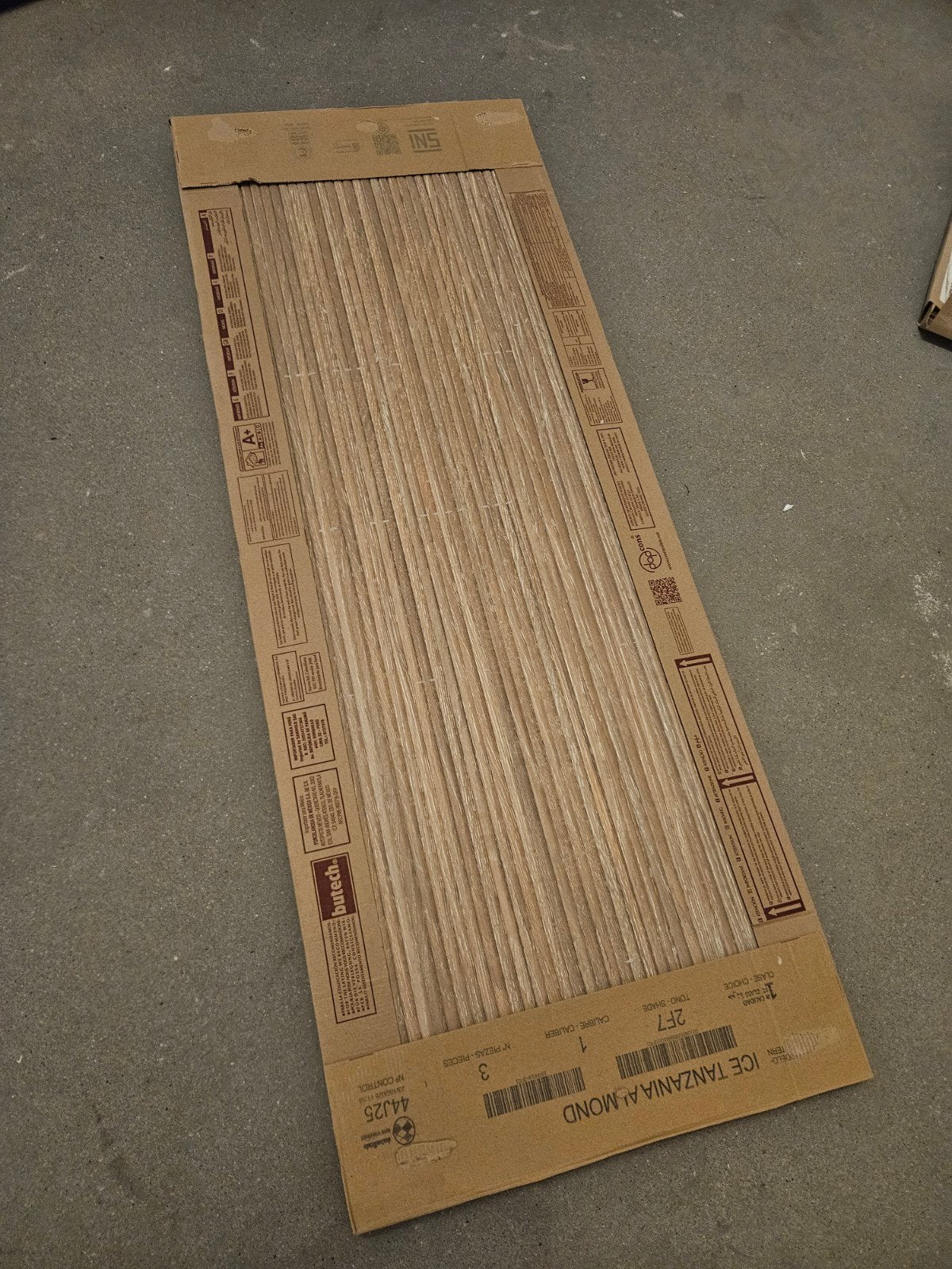 1 pak 120x60 Porcelanosa ICE TANZANIA ALMOND, Ophalen, Nieuw, Overige materialen, Minder dan 5 m²