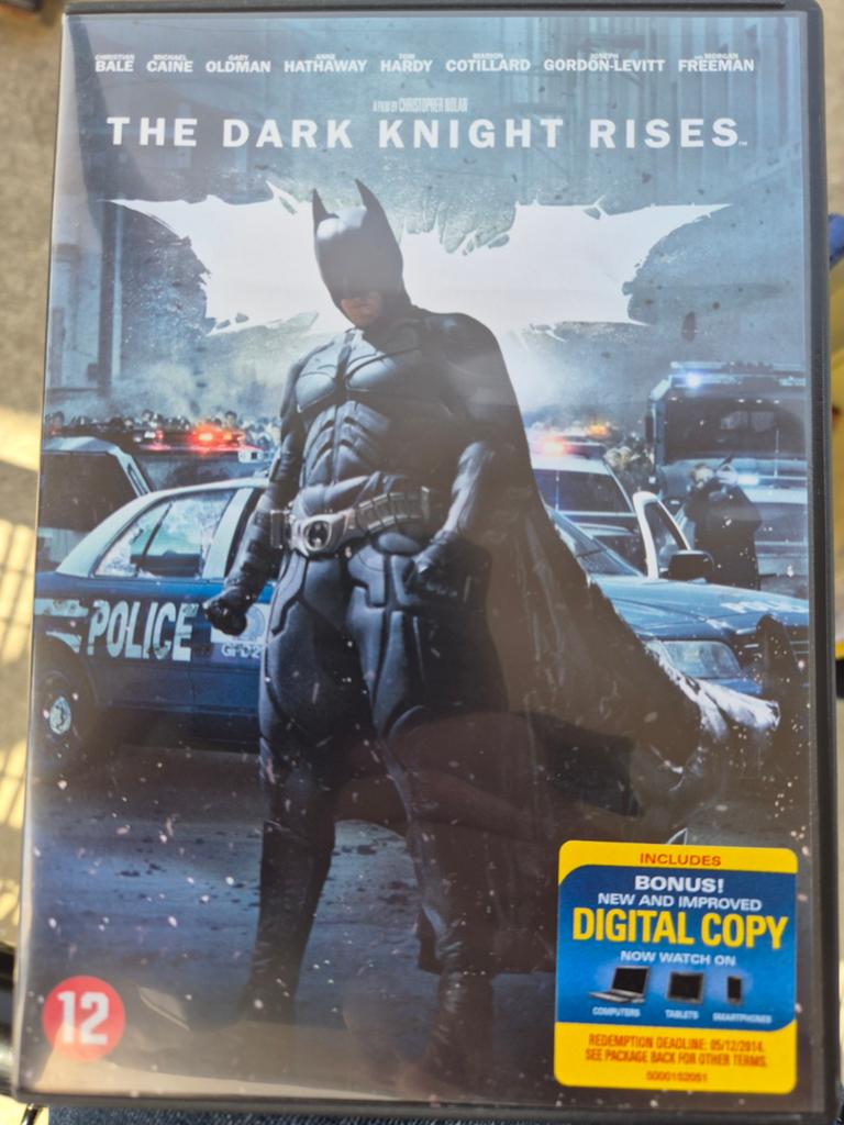 The Dark Knight Rises DVD - Actie Thriller, Vanaf 12 jaar, Ophalen of Verzenden, Gebruikt, Actiethriller