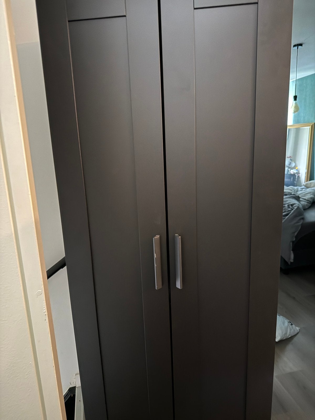 Kledingkast, Gebruikt, 150 tot 200 cm, 50 tot 75 cm, 50 tot 100 cm