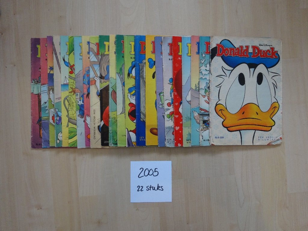Donald Duck jaargang 2005 – 22 st, Boeken, Meerdere stripboeken, Ophalen of Verzenden, Gelezen