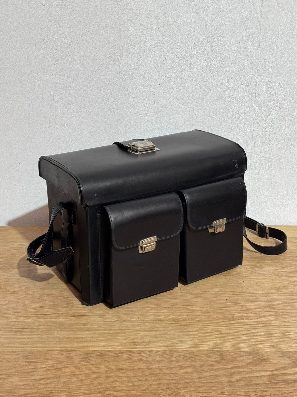Vintage Omnica camera koffer, Overige merken, Gebruikt, Ophalen of Verzenden, Zwart