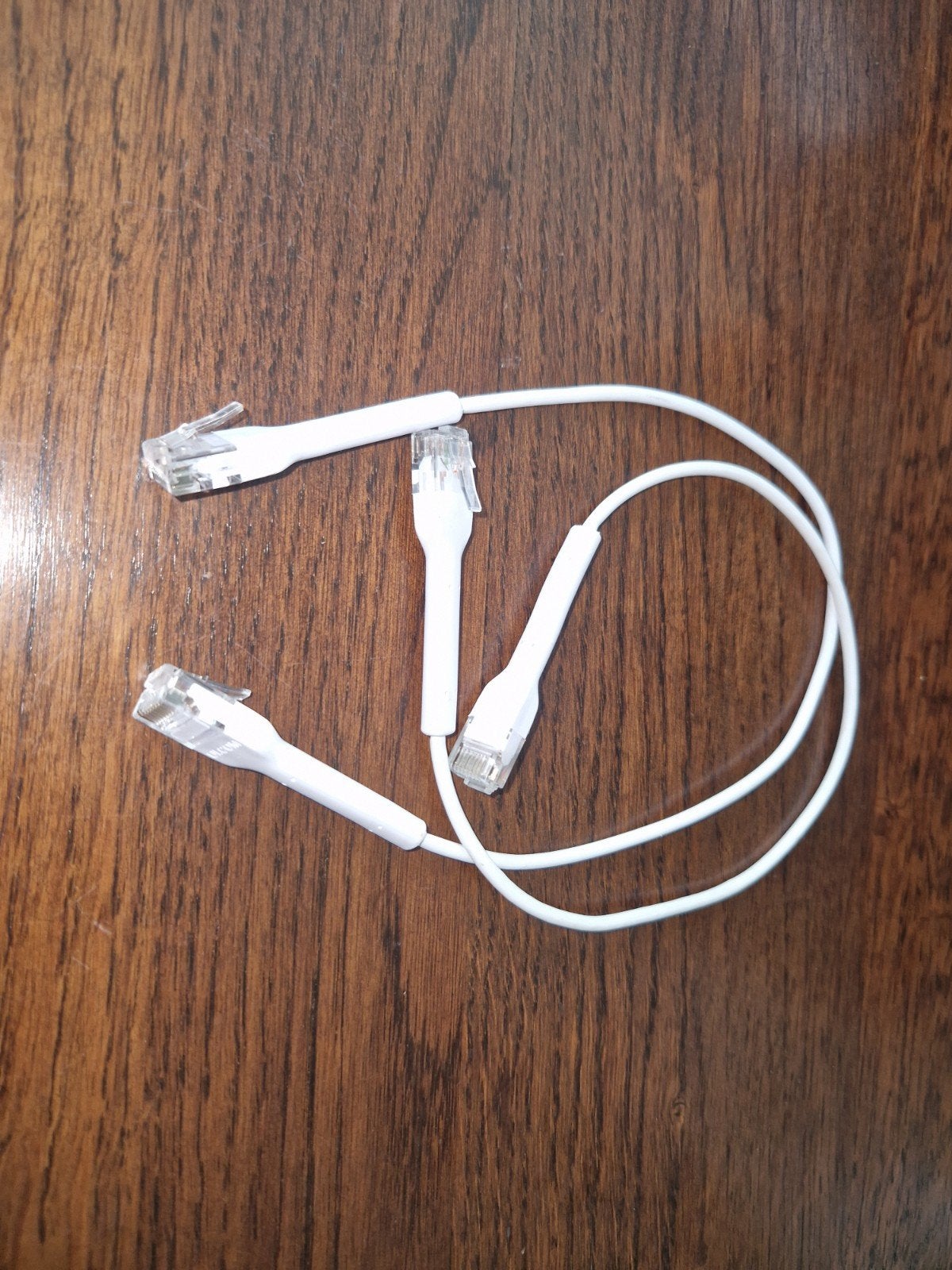 Ubiquiti patchkabel 2x 0.3 Meter, Computers en Software, Pc- en Netwerkkabels, Verzenden, Zo goed als nieuw