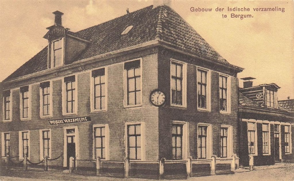 703-027-047 Gebouw der Indische Verzameling te Bergum, Verzenden, Voor 1920, Friesland