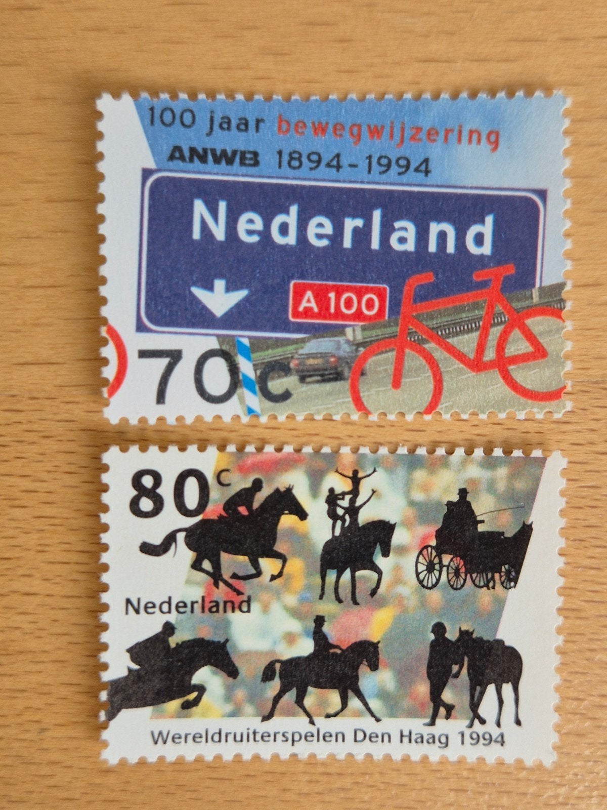 Nederland 1994 ANWB en ruiterspelen, Ophalen of Verzenden, Na 1940, Postfris