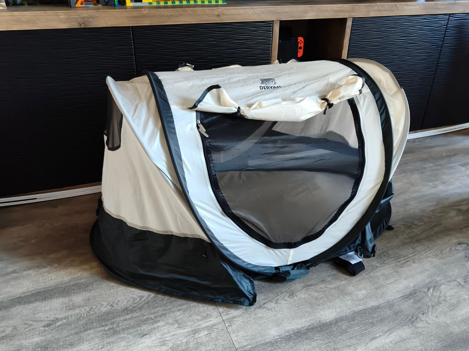 Deryan Shane Luxe 2026 Campingbedje Pop-up Tent 120x70cm, Ophalen, Zo goed als nieuw, Minder dan 140 cm, Minder dan 70 cm