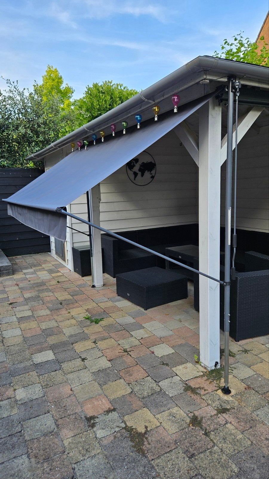 KLEMLUIFEL 3 meter zonnescherm, Ophalen, Overige typen, Nieuw, 250 cm tot 450 cm