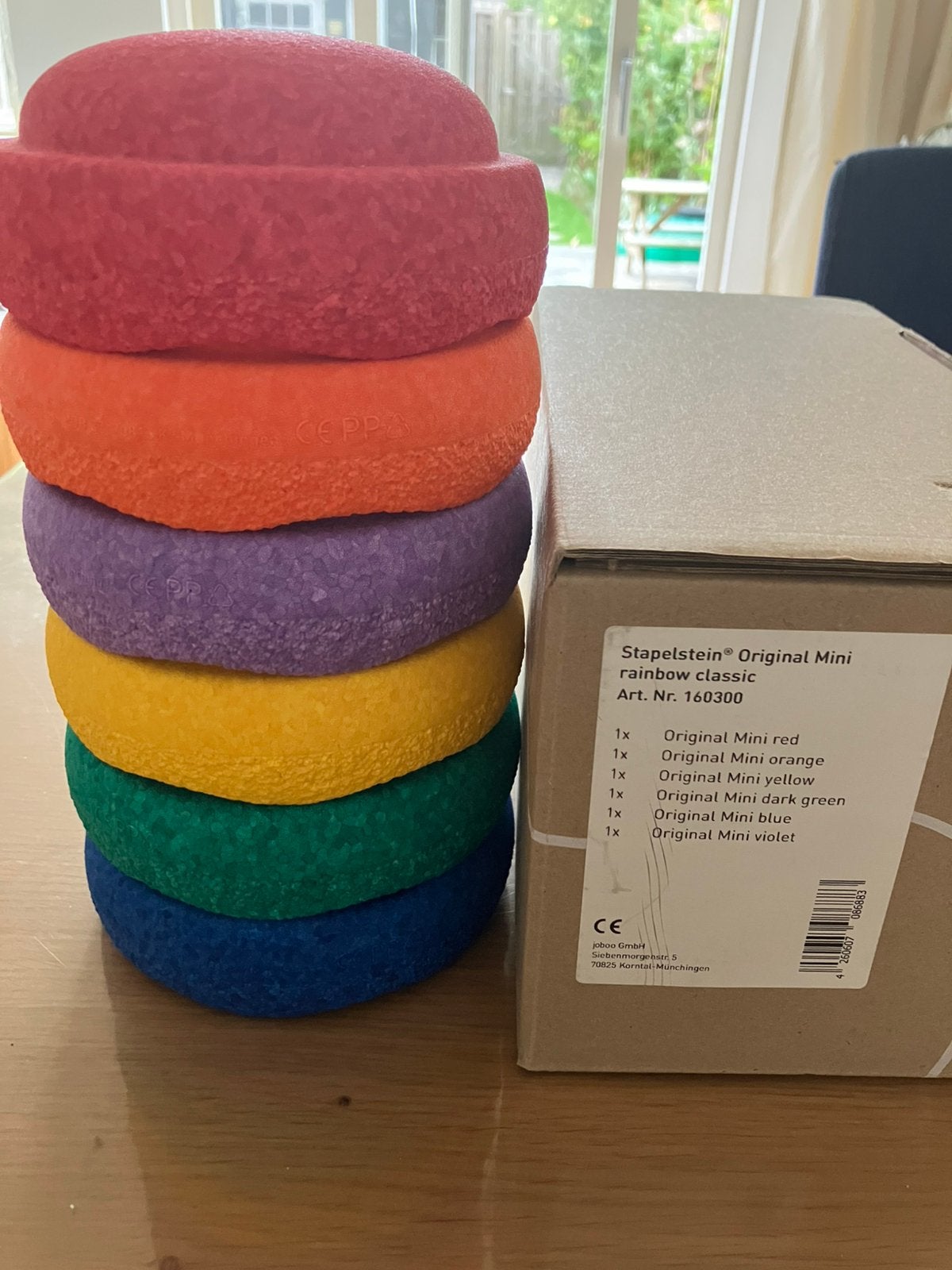 Stapelstein original mini rainbow classic, Kinderen en Baby's, Speelgoed | Bouwstenen, Ophalen, Zo goed als nieuw