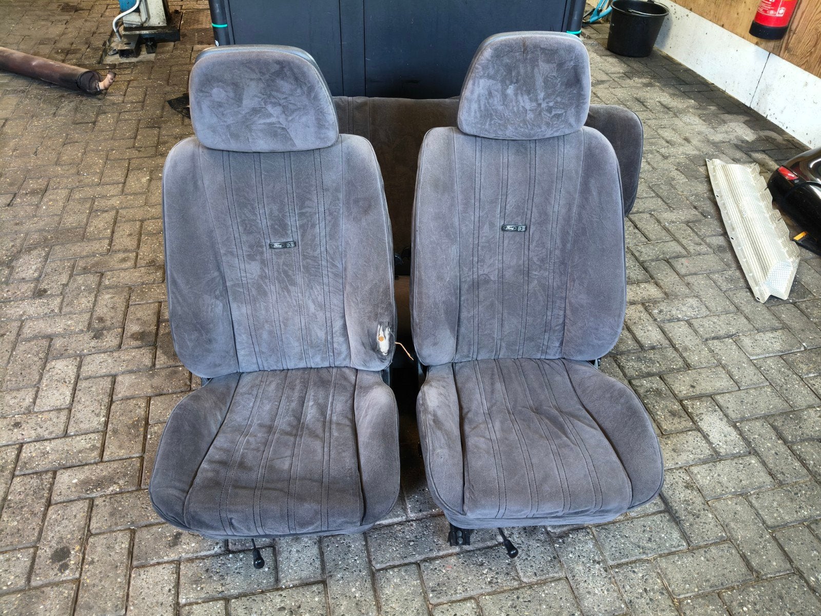 Ford Escort mk3 RS1600i interieur stoelen + extra set stoele, Auto-onderdelen, Ophalen, Gebruikt, Ford