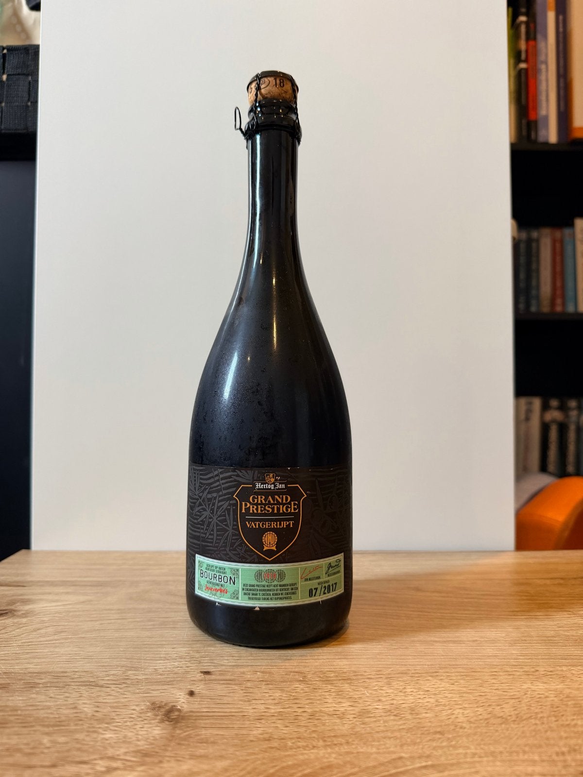 Hertog Jan Grand Prestige Vatgerijpt Bourbon Jeneverbes 2018, Ophalen, Nieuw, Overige typen, Hertog Jan